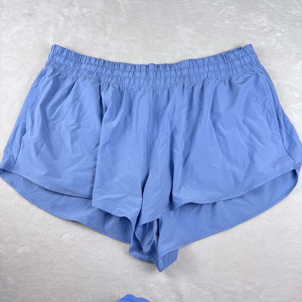 Offline by Aerie low rise Real Good light Blue, Size XL - Workout Short EUC